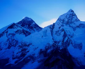 View of Mt. Everest from Everest Base Camp Trek and Everest Three Passes Trek