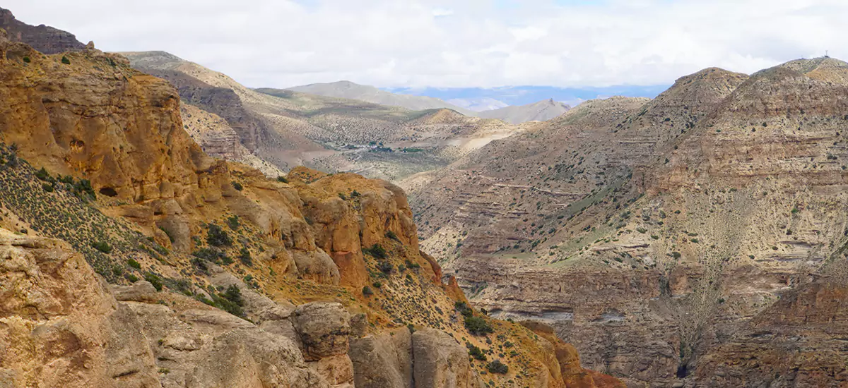 A unique landscape of Upper Mustang